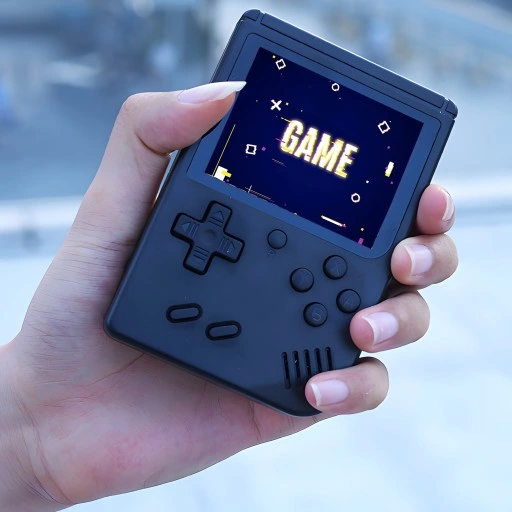PRZENOŚNA MINI KONSOLA RETRO 400 GIER DO GRY DLA DZIECI + PAD