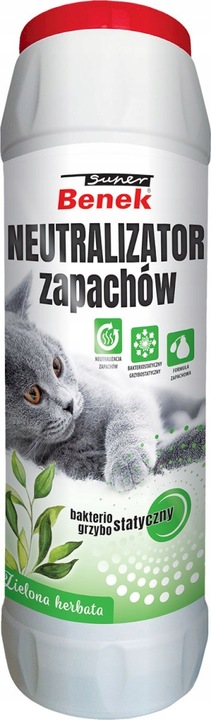 Granulat Proszek Super Benek Neutralizator walka z zapachem mix 4x 500 g