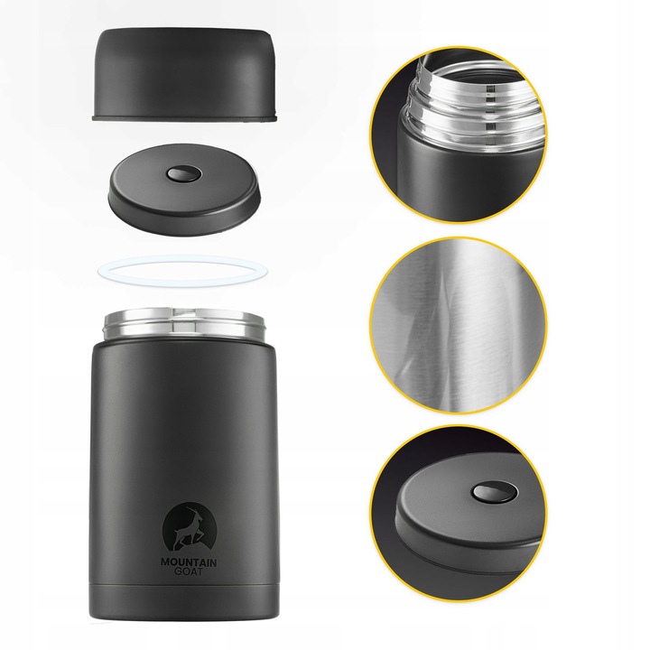 TERMOS OBIADOWY NA ZUPĘ ŻYWNOŚĆ POJEMNIK TERMICZNY