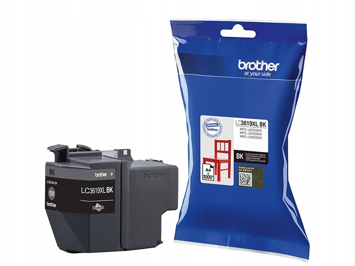 Tusz org Brother LC-3619XL Black J2330 J3530 J3930