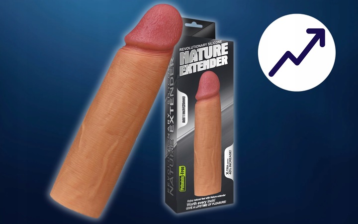 NAKŁADKA na PENISA realistyczna seks PRZEDŁUŻKA proteza penisa dla mężczyzn