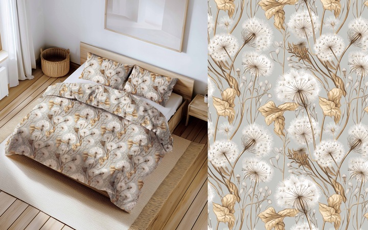 Komplet Pościeli 220x200 cm Bawełniany Krata Polska 100% Bawełna wzór 236