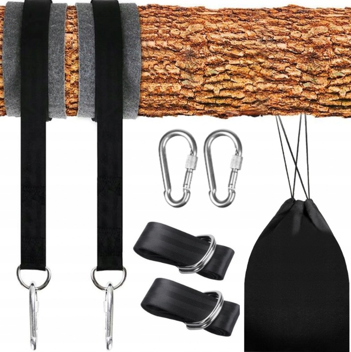 Zestaw do mocowania hamaka huśtawki linki nylonowe