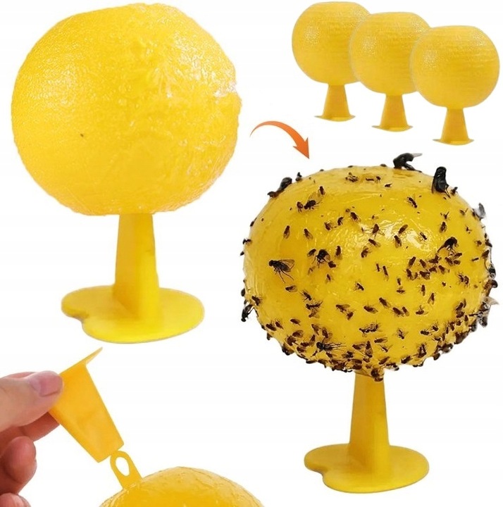 ŻÓŁTY LEP PUŁAPKA KLEJOWA NA MUSZKI MSZYCE ZIEMIÓRKI OWOCÓWKI OWADU