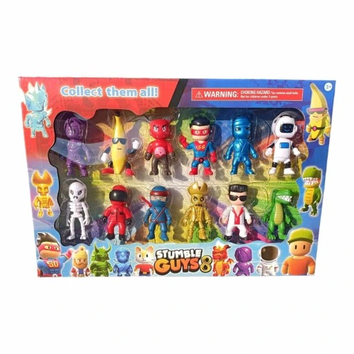FIGURKI STUMBLE GUYS ZESTAW 12 SZTUK