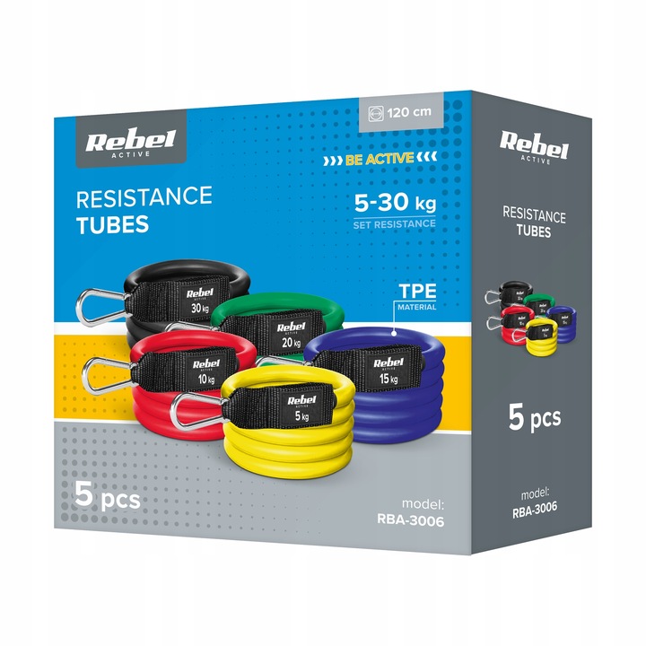 Gumy oporowe ekspandery zestaw do ćwiczeń rehabilitacji 80kg uchwyt