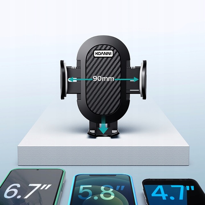 UCHWYT DO SAMOCHODU NA TELEFON SZYBĘ KOKPIT SOMOCHODOWY REGULOWANY