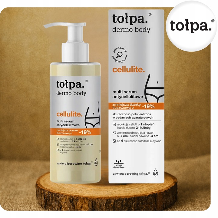 Multi Serum Ujędrniające Antycellulitowe Spalacz Tłuszczu 250ml Praktyczne