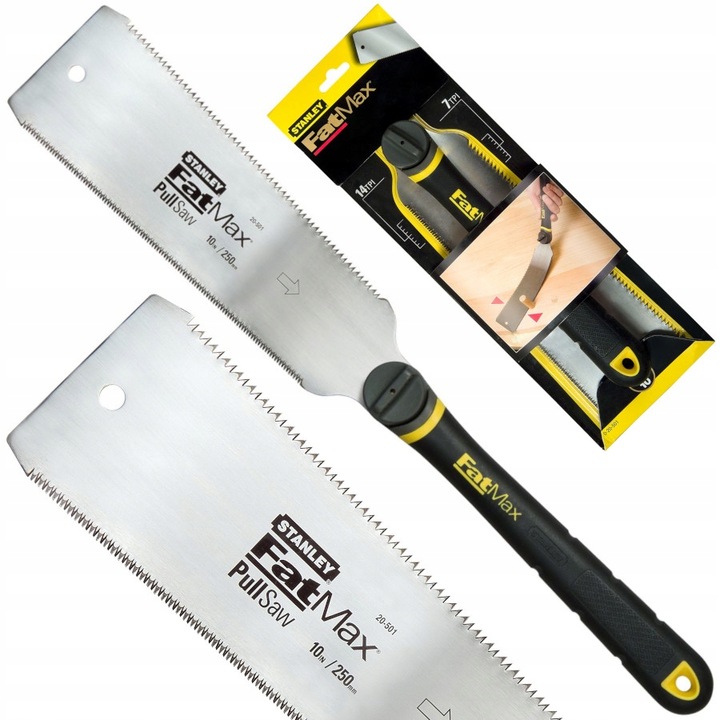 STANLEY Piła japońska ręczna do drewna 0-20-501