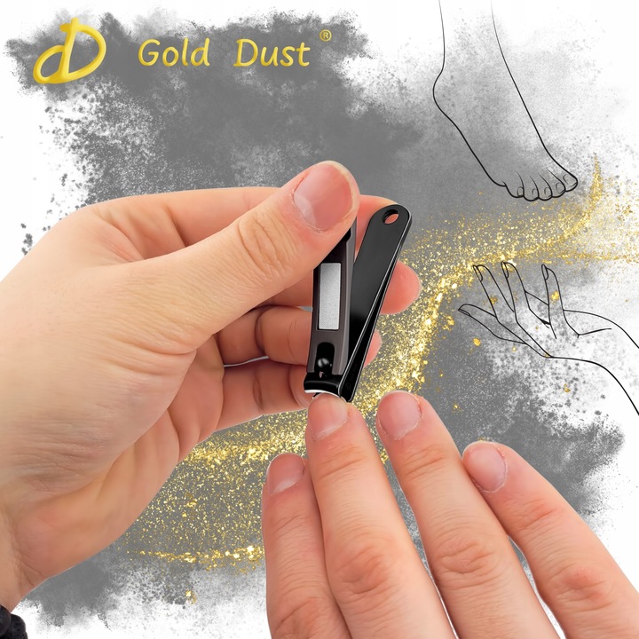 OBCINACZ DO PAZNOKCI GRUBYCH DUŻY ZESTAW CĄŻKI OBCINACZKI SKÓREK 2szt STAL