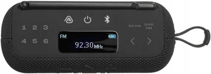 Radio JBL Tuner 3 Przenośne Czarny