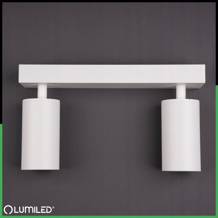 Lampa Sufitowa HALOGENOWA 2X GU10 Reflektor OPRAWA LED SPOT Kinkiet