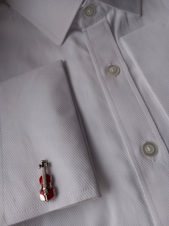 Spinki do mankietów Exciting Skrzypce Stradivarius