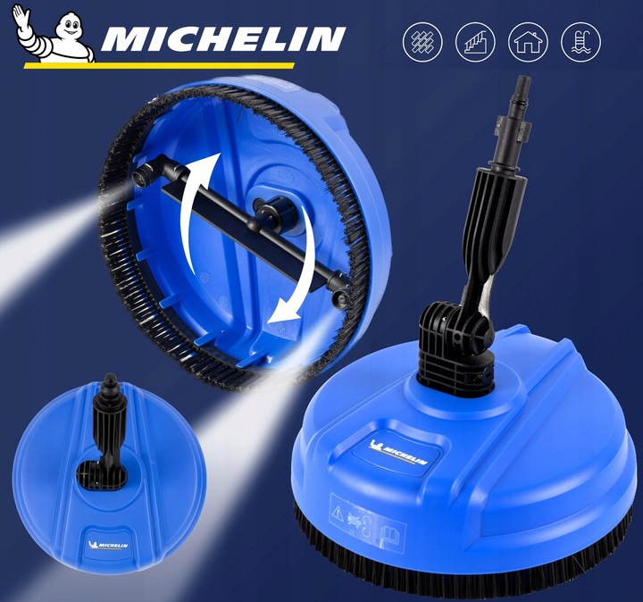 MYJKA CIŚNIENIOWA 285ewBAR Michelin 2500W + SZCZOTKI SAMOZASYSAJĄCA