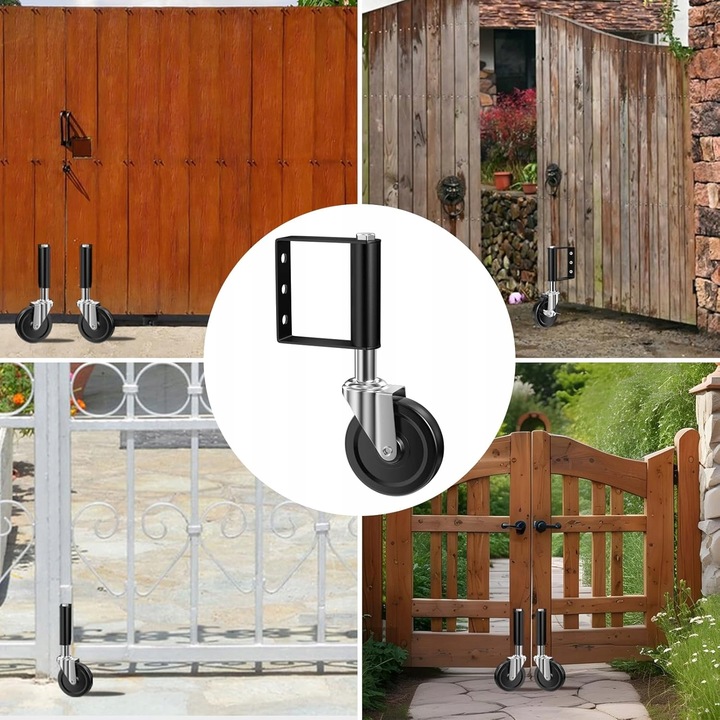 KÓŁKO KOŁO SPRĘŻYNOWE DO BRAMY OBROTOWE solidne 10CM 200KG KÓŁKA