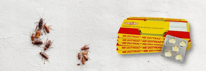 5X PUŁAPKA LEPOWA LEP NA PRUSAKI KARALUCHY KARACZANY PANKO Z WABIKIEM