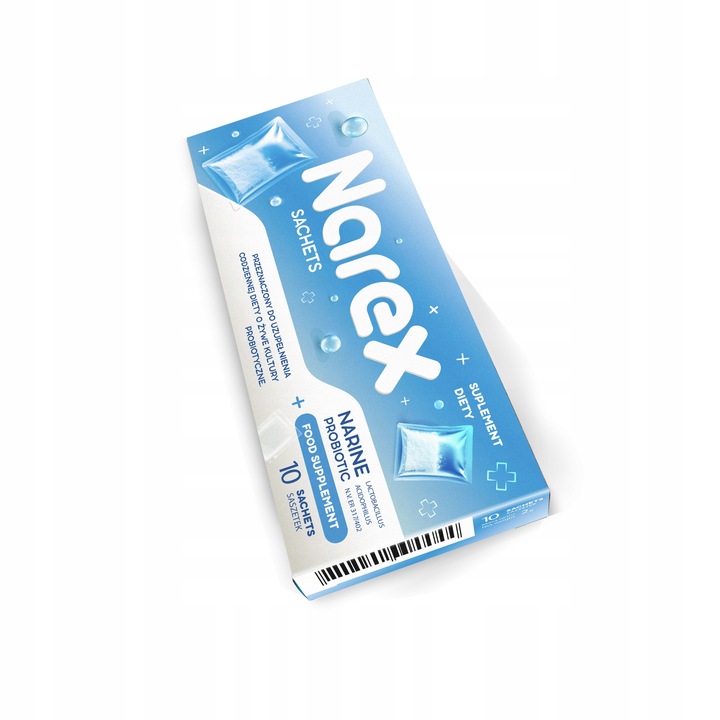 Narex Sachets - probiotyk Narine - zestaw miesięczny