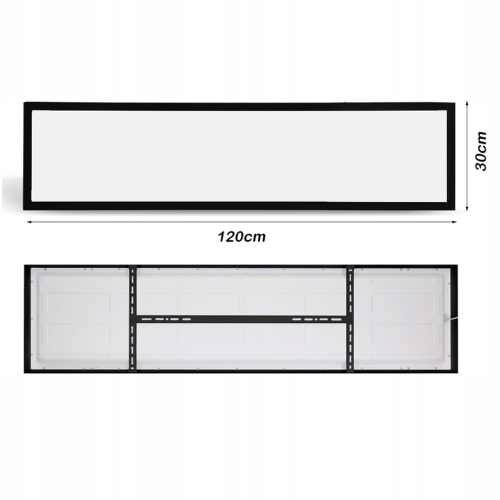 Panel LED Sufitowy Plafon 50W 5250 lm Natynkowy 120 x 30cm PREMIUM