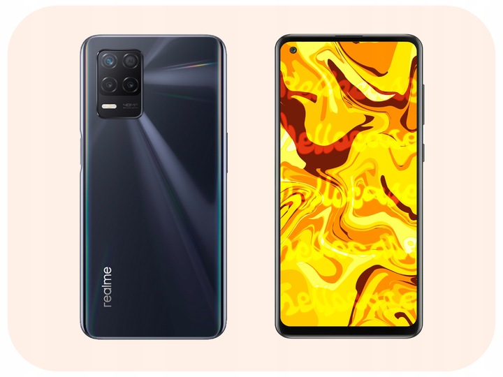 3-pak SZKŁO HARTOWANE DO Realme 8 na cały ekran 9H ochronne 5D