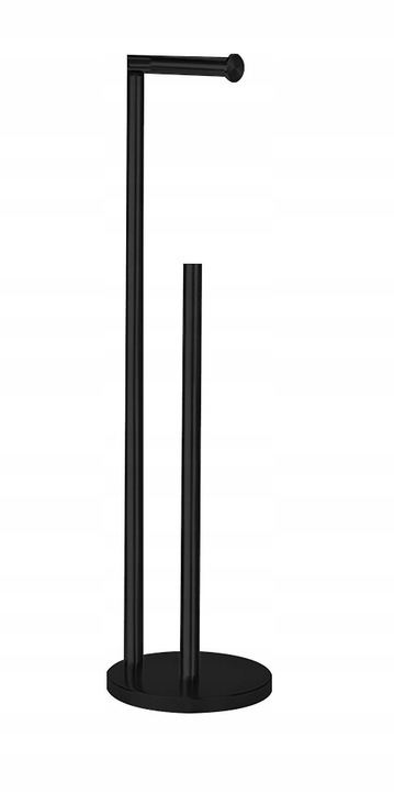 UCHWYT NA PAPIER TOALETOWY STOJĄCY DO WC 51 cm STOJAK METALOWY hit
