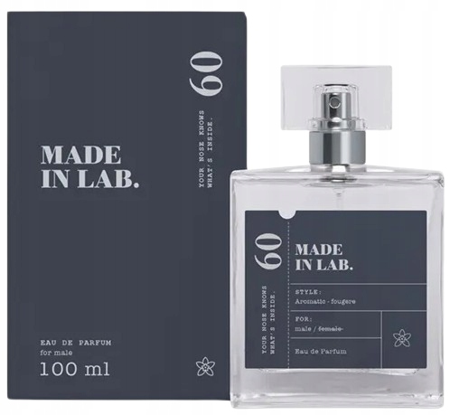 MADE IN LAB 60 MEN WODA PERFUMOWANA MĘSKA 100 ml