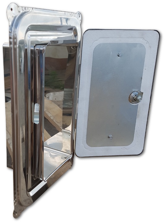 Drzwiczki kominowe do wyczystki 13/26 rewizyjne inox kwas izolowane SCHEIER