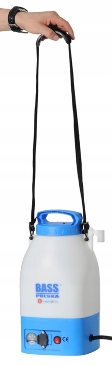 OPRYSKIWACZ AKUMULATOROWY ELEKTRYCZNY CIŚNIENIOWY ROZPYLACZ 6L BASS