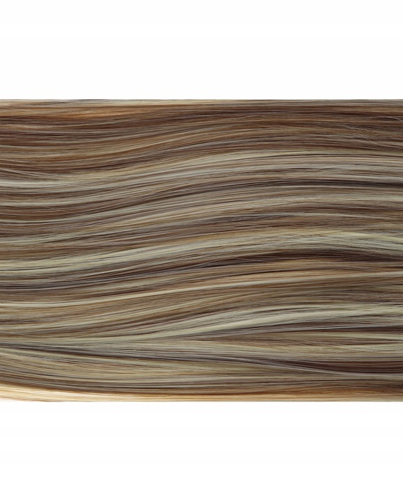 DOCZEPIANE WŁOSY Jak Naturalne Clip In Dopinki Proste Długie 6 Taśm 60cm