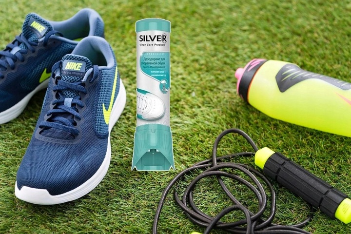 3 x DEZODORANT DO BUTÓW OBUWIA ODŚWIERZACZ NANO SILVER SPORT 100 ml