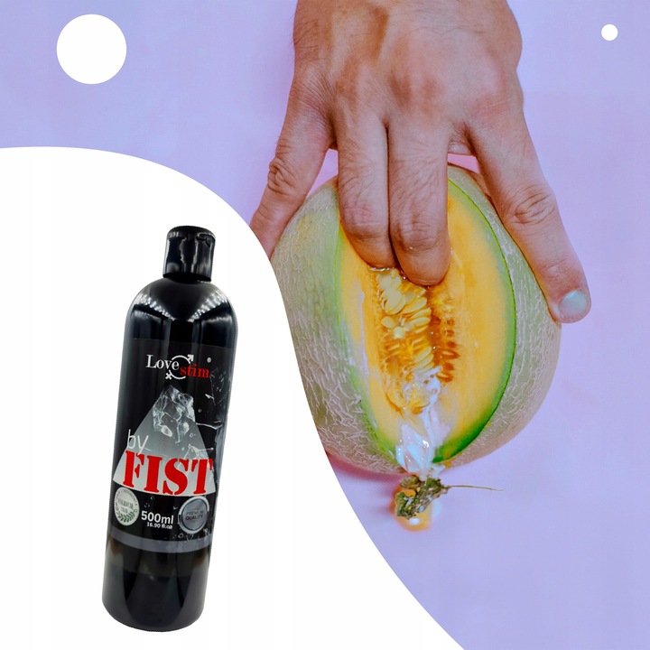 Gęsty wodny żel do mocnego fistingu 500ml