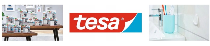 Gwóźdź TESA Haczyk Samoprzylepny Regulowany do tapet/tynku udźwig 1KG