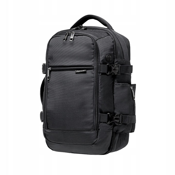 Plecak Do Samolotu PUCCINI Podróżny Do RyanAir Czarny Easy Pack