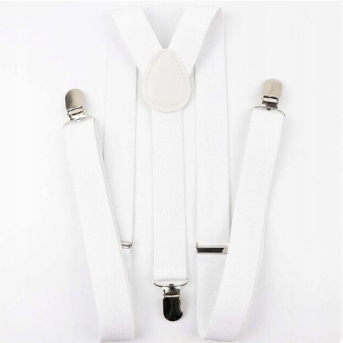 SZELKI do spodni MĘSKIE białe