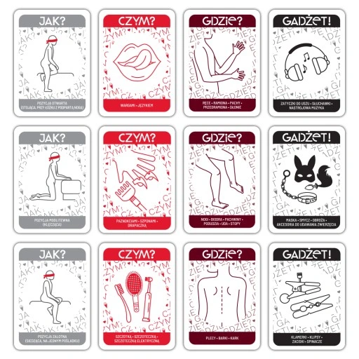 GRY DO SEKSU! Zestaw gier EROTYCZNYCH dla par OH YES! PREZENT DZIEŃ KOBIET