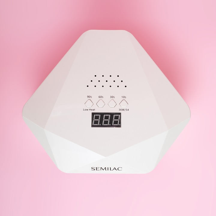 SEMILAC PROFESJONALNA LAMPA UV LED DO PAZNOKCI HYBRYDY ŻELI MOCNA 36W/54