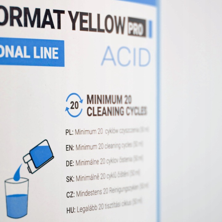 COFFEE FORMAT MILK FORMAT BLUE PRO Płyn czyszczący do spieniacza mleka