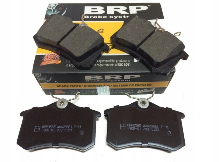 Klocki Tył Audi A3 A4 B5 B6 B7 A6 C5 VW Golf 4 5 6 Passat Octavia 1 2 Fabia