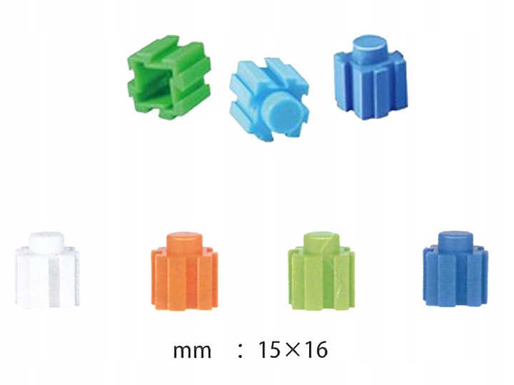 Klocki KONSTRUKCYJNE MAŁYCH GENIUSZY 685 el. BOX + walizka