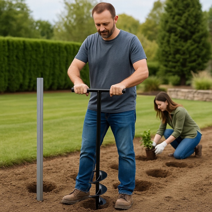 ŚWIDER RĘCZNY WIERTŁO DO GLEBY ZIEMI GRUNTU SŁUPKÓW SADZENIA DRZEW