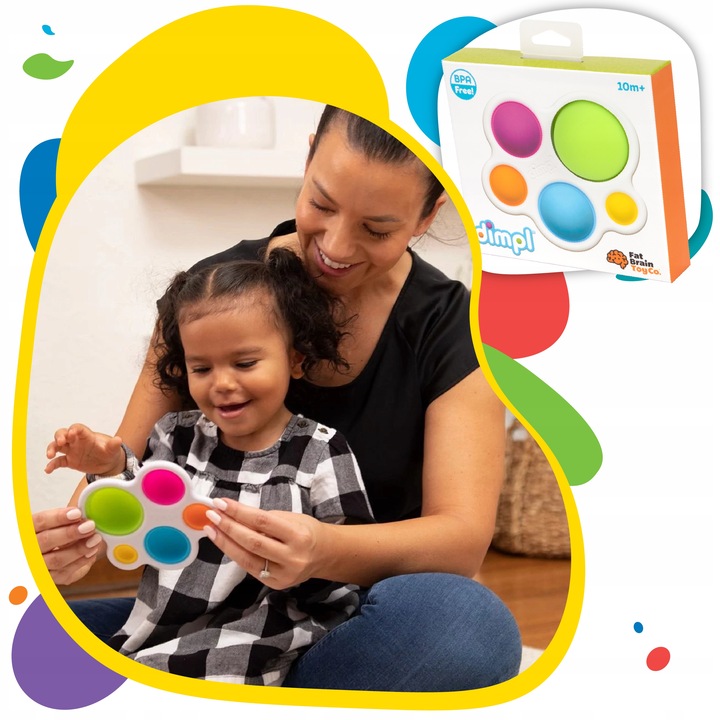 Bąbelki Dimpl Fat Brain Toy