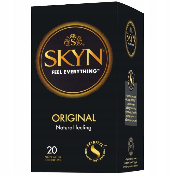 Prezerwatywy Unimil SKYN ORIGINAL bez lateksu klasyczne 20 szt.