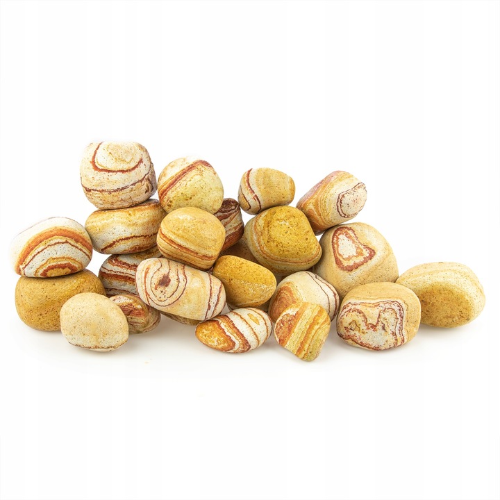 Otoczak Do Akwarium Kolorowy Kamień Zestaw 3kg