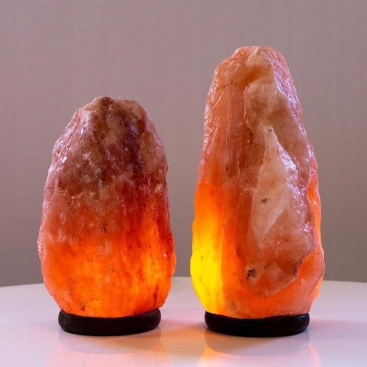 LAMPA SOLNA 5-7 kg JONIZATOR sól Himalajska Kryształ Dekoracja