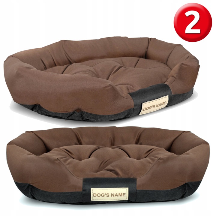 Legowisko dla Psa Posłanie Koszyk Wodoodporne + Imię 100x75cm Różne