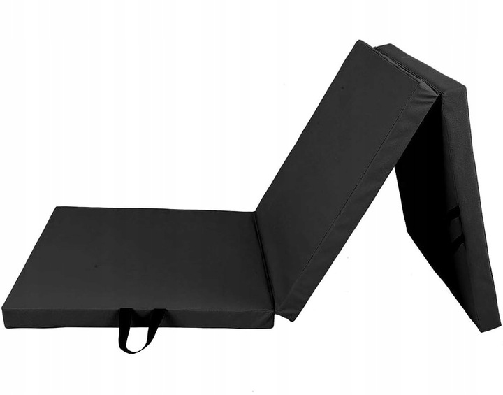 MATERAC GIMNASTYCZNY SKŁADANY do ĆWICZEŃ REHABILITACYJNY ASEKURACJA 180 cm