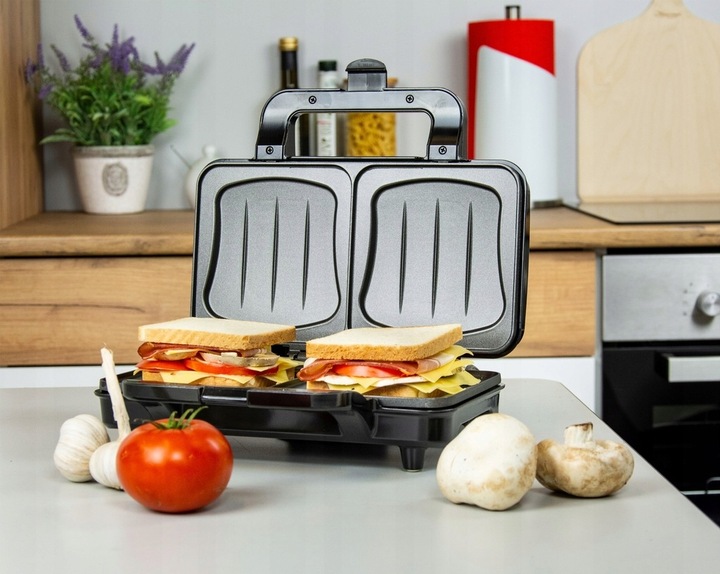 Toster Grill Opiekacz SANDWICH XXL First Austria 900W Non-stick +