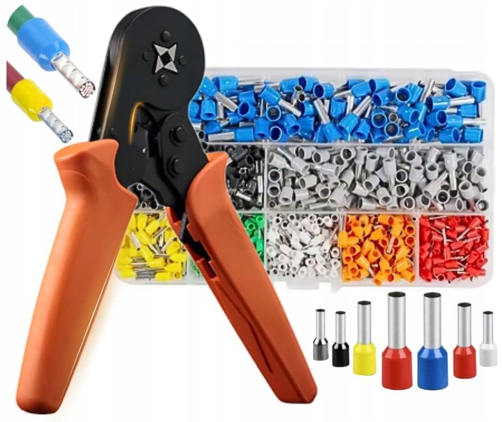 ZACISKARKA DO TULEJEK ŚCIĄGACZ IZOLACJI PRASKA DO KABLI TULEJKI 1200