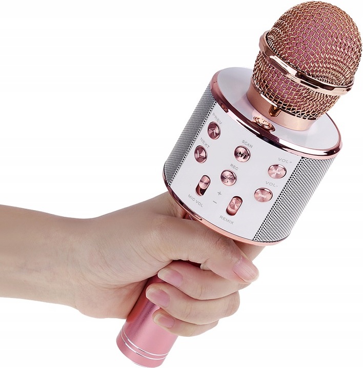 MIKROFON DLA DZIECI mikrofon KARAOKE mikrofon bezprzewodowy Z GŁOŚNIKIEM