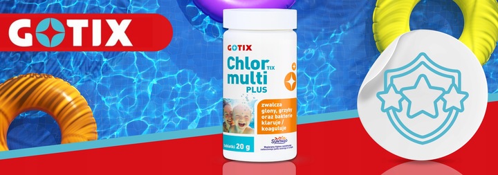 Chlor do Basenu Jacuzzi SPA Tabletki Multifunkcyjne Chemia do Basenu -