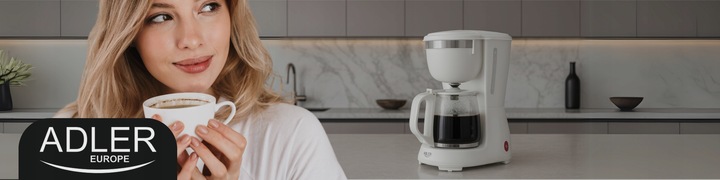 Ekspres do kawy przelewowy 0,6L 600W Podtrzymywanie temperatury